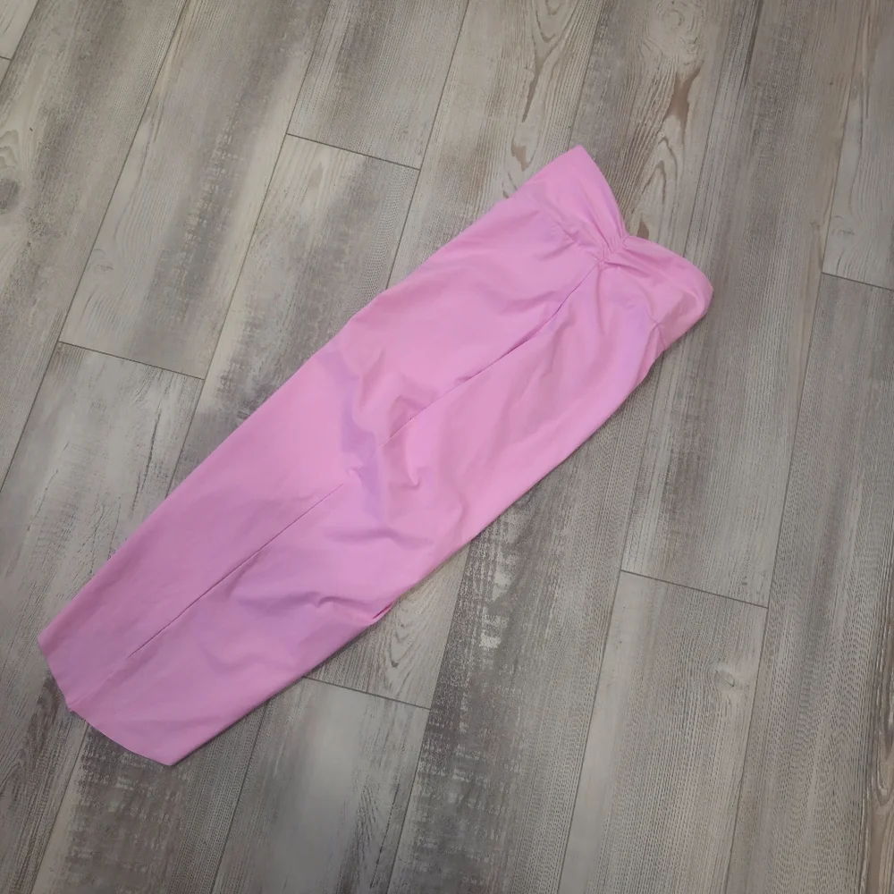 SKIMS Light Pink Swim Coverup Cinched Skirt-HOT ITEM! - Picture 7 of 8